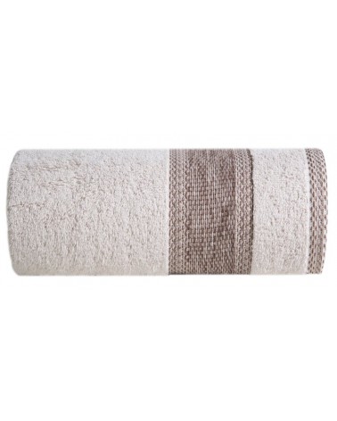 Ręcznik bawełana 50x90 + 70x140 kpl 2 szt Kali beżowy Eurofirany 