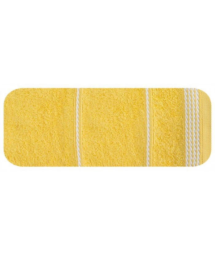 Ręcznik bawełna Mira 70x140 żółty