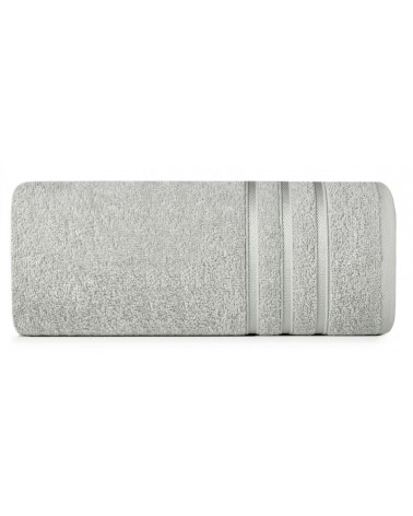 Ręcznik bawełna 50x90 + 70x140 kpl 2 szt Loca srebrny Eurofirany