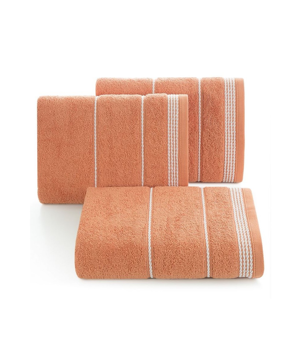 Ręcznik bawełna Mira 50x90 pomarańczowy