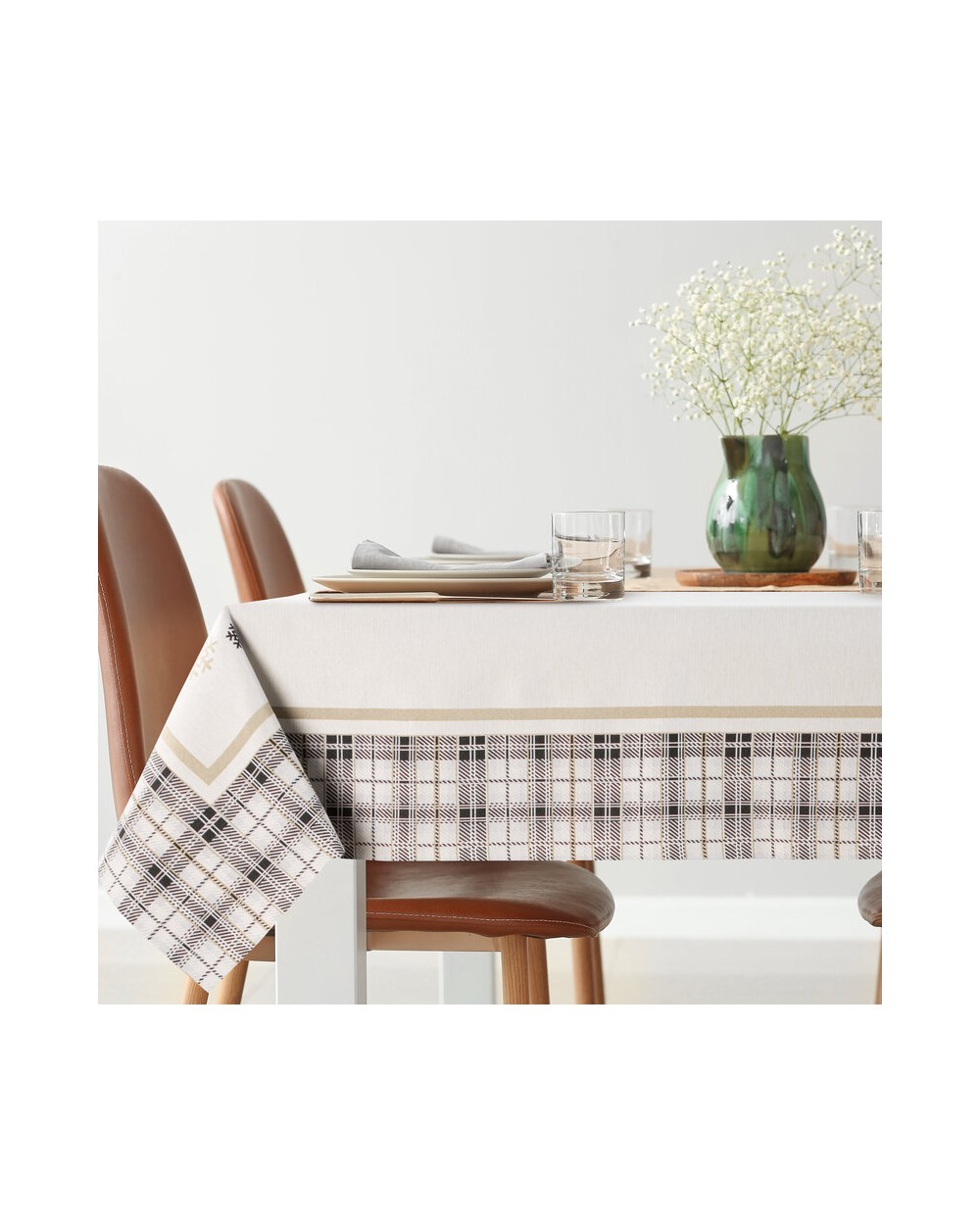 Obrus 140x200 Cho Angel beżowy Eurofirany 