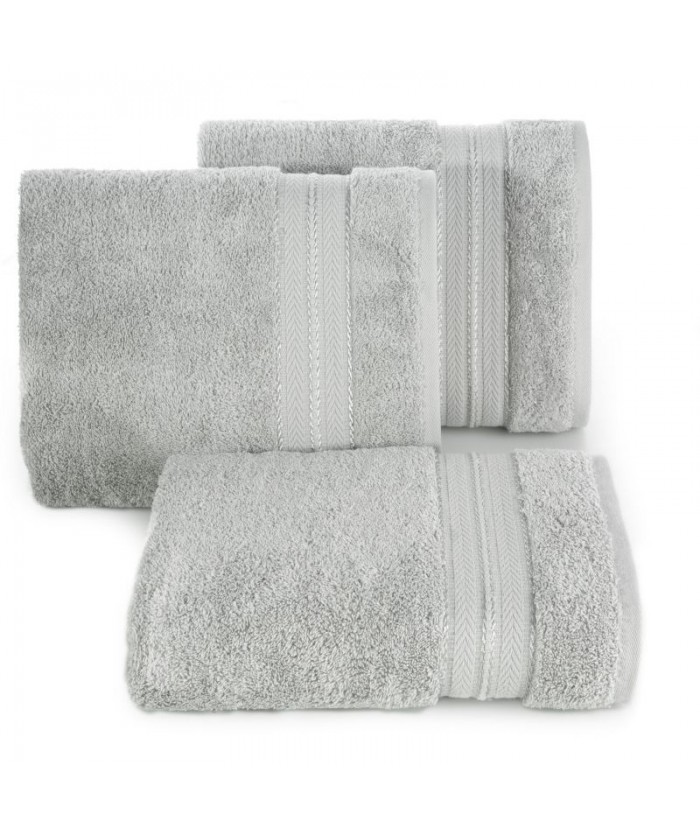 Ręcznik bawełna Daniel 70x140 srebrny
