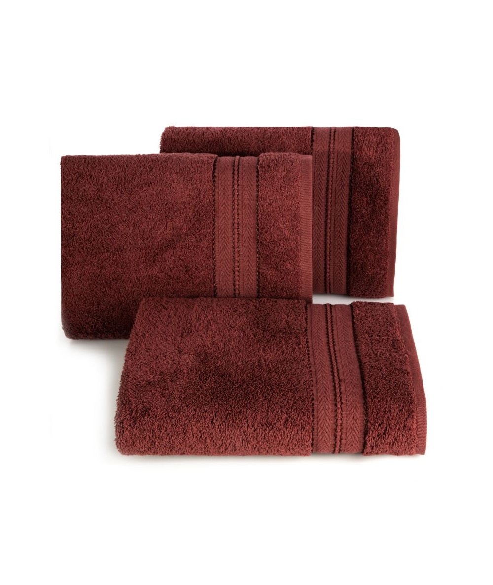 Ręcznik bawełna Daniel 50x90 ceglany