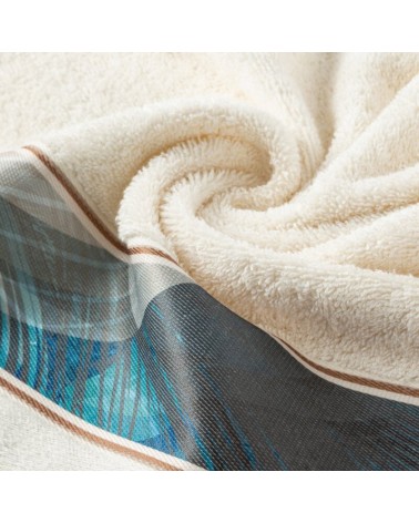 Ręcznik bawełna 70x140 Eva3 kremowy Eurofirany