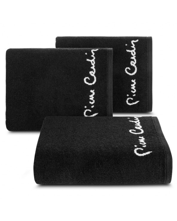 Ręcznik bawełna 70x140 Pierre Cardin Dario czarny Eurofirany 