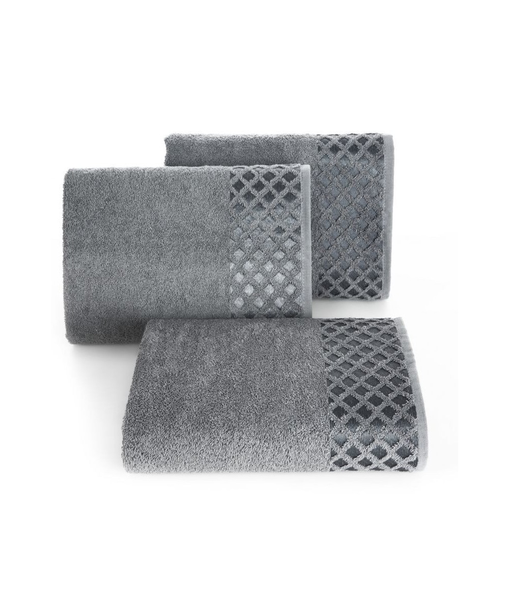 Ręcznik bawełna Nela 70x140 stalowy