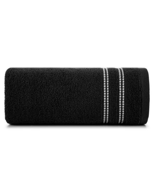 Ręcznik bawełna 30x50 Ally czarny Eurofirany 