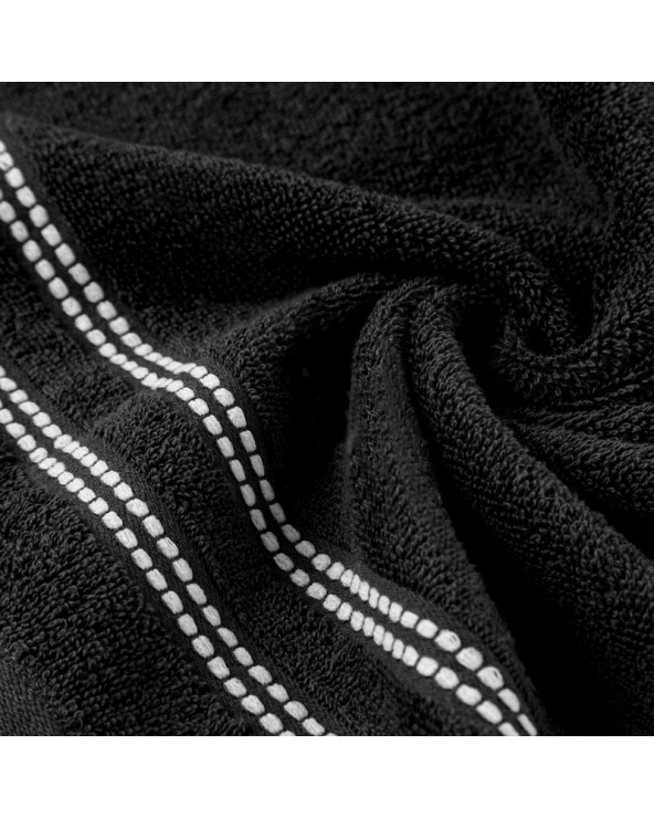 Ręcznik bawełna 70x140 Ally czarny Eurofirany 