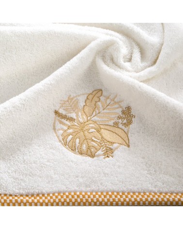 Ręcznik bawełna 50x90 Palms biały Eurofirany 