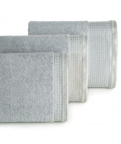 Ręcznik bawełna Luna 70x140 srebrny