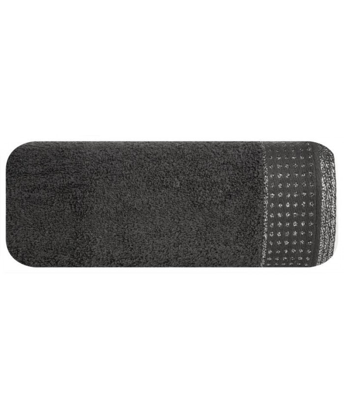 Ręcznik bawełna Luna 70x140 czarny
