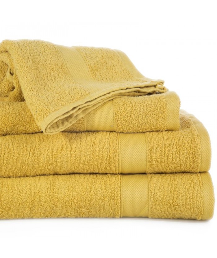 Ręcznik bawełna Ada 50x90 musztardowy