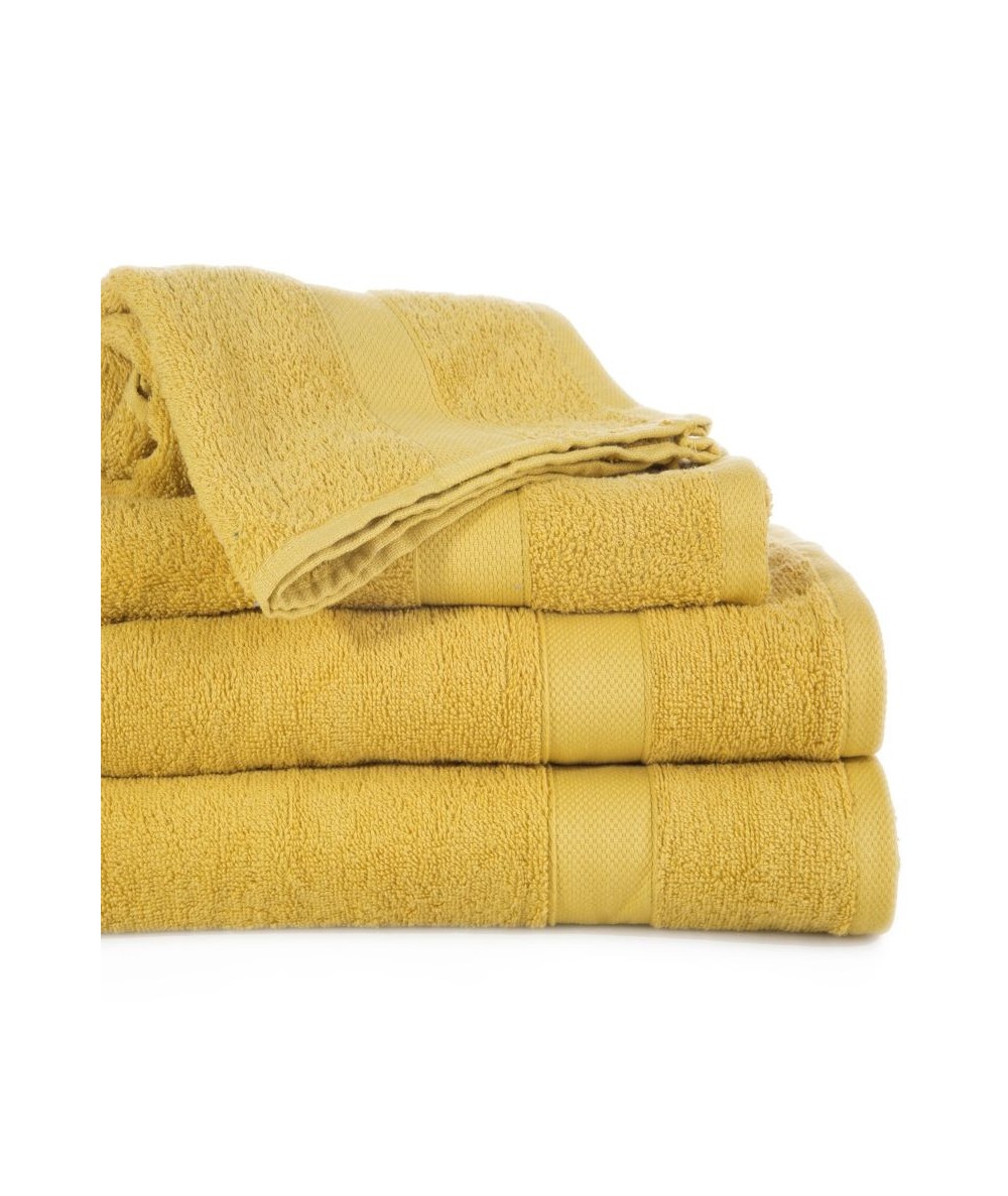 Ręcznik bawełna Ada 50x90 musztardowy