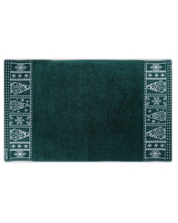 Ręcznik bawełna 30x50 Skrzaty zielony Greno