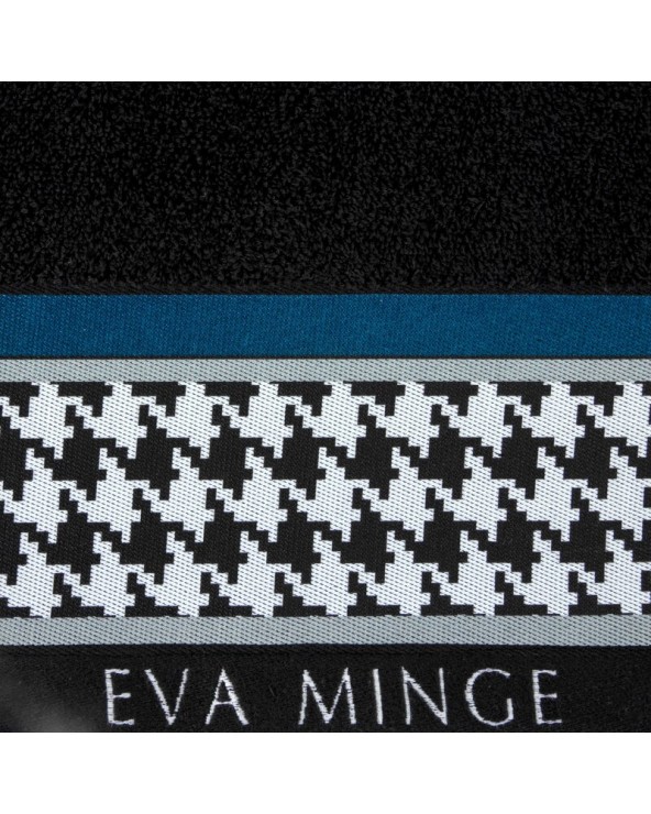 Ręcznik bawełna 70x140 Eva8 czarny Eurofirany 