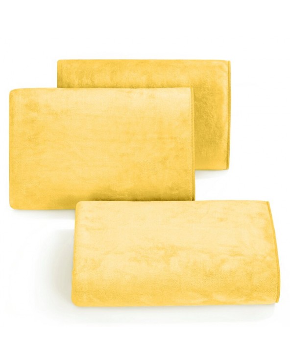Ręcznik mikrofibra 80x150 Amy3 żółty Eurofirany 
