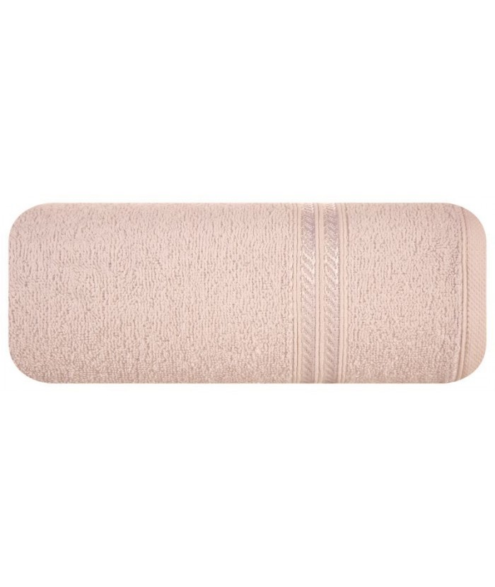 Ręcznik bawełna Lori 70x140 jasnoróżowy