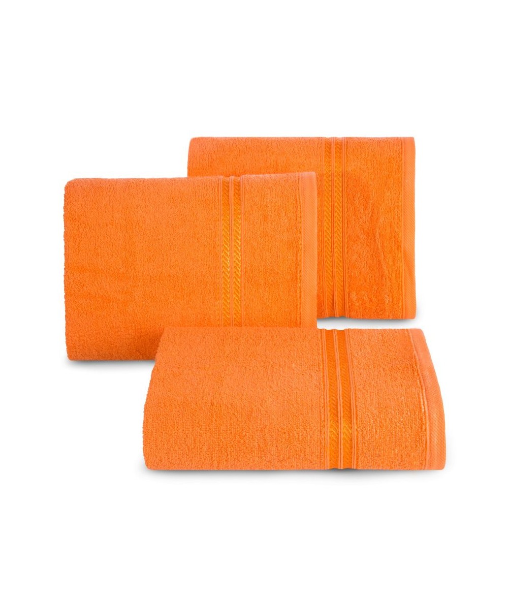 Ręcznik bawełna Lori 70x140 pomarańczowy