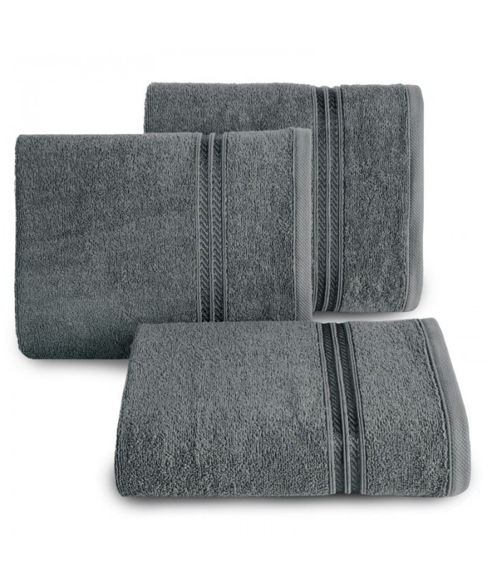 Ręcznik bawełna Lori 50x90 stalowy