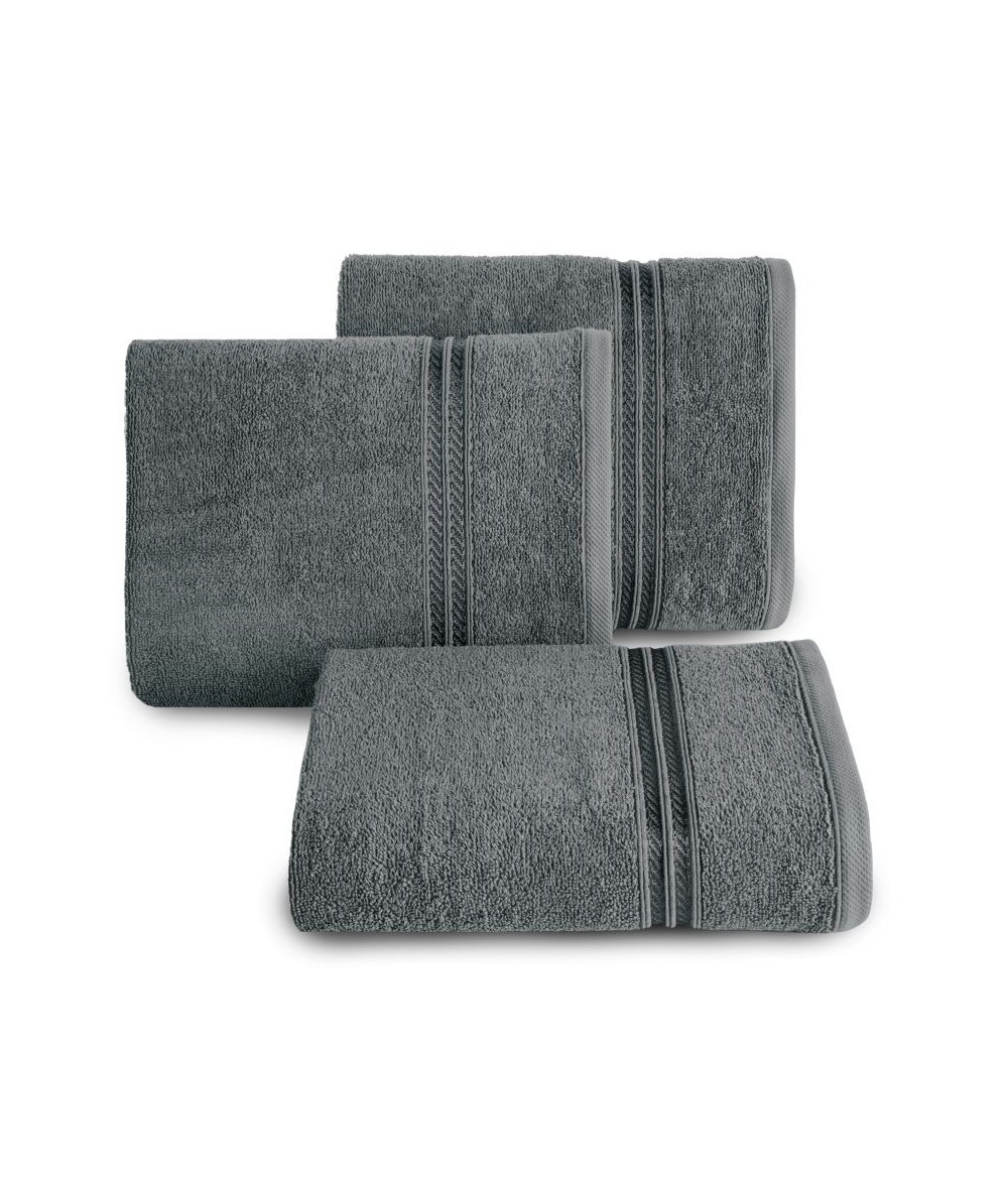 Ręcznik bawełna Lori 50x90 stalowy