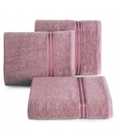 Ręcznik bawełna Lori 50x90 ciemnoliliowy