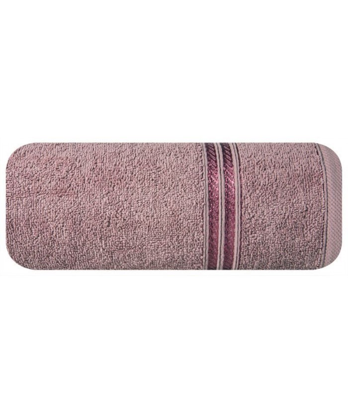 Ręcznik bawełna Lori 70x140 ciemnoliliowy