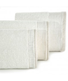Ręcznik bawełna Luna 70x140 kremowy