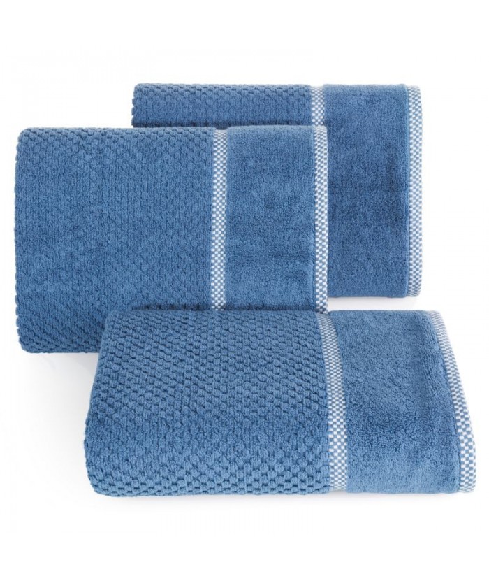Ręcznik bawełna Caleb 50x90 niebieski