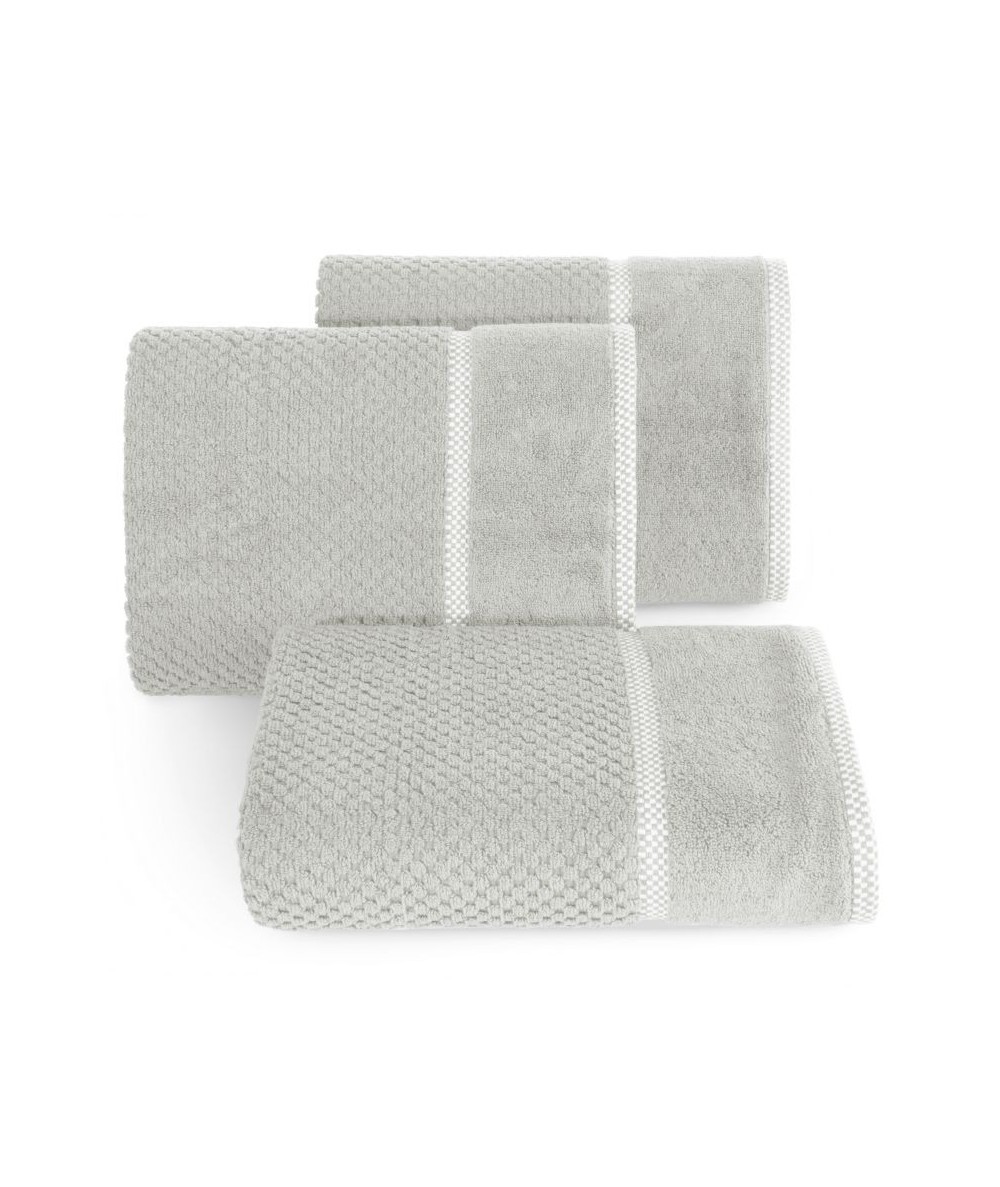 Ręcznik bawełna Caleb 50x90 srebrny
