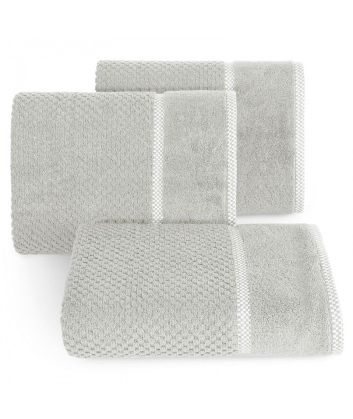 Ręcznik bawełna Caleb 70x140 srebrny
