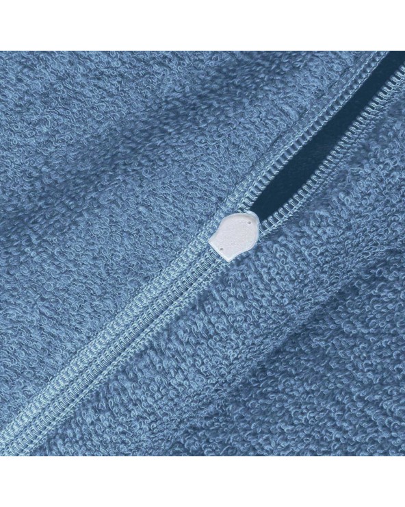 Pościel frotte 200x220 + 2x70x80cm niebieski Darymex