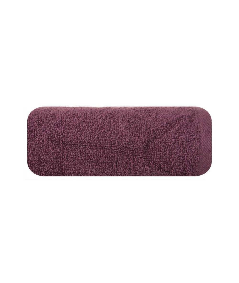 Ręcznik bawełna Gładki VI 70x140 śliwkowy