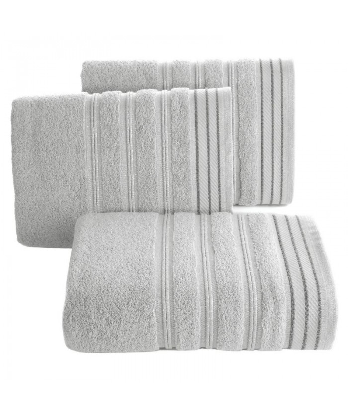 Ręcznik bawełna Wiki 50x90 srebrny