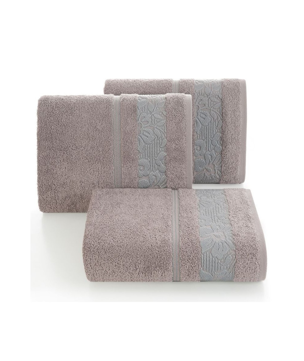 Ręcznik bawełna Sylwia 70x140 wrzosowy