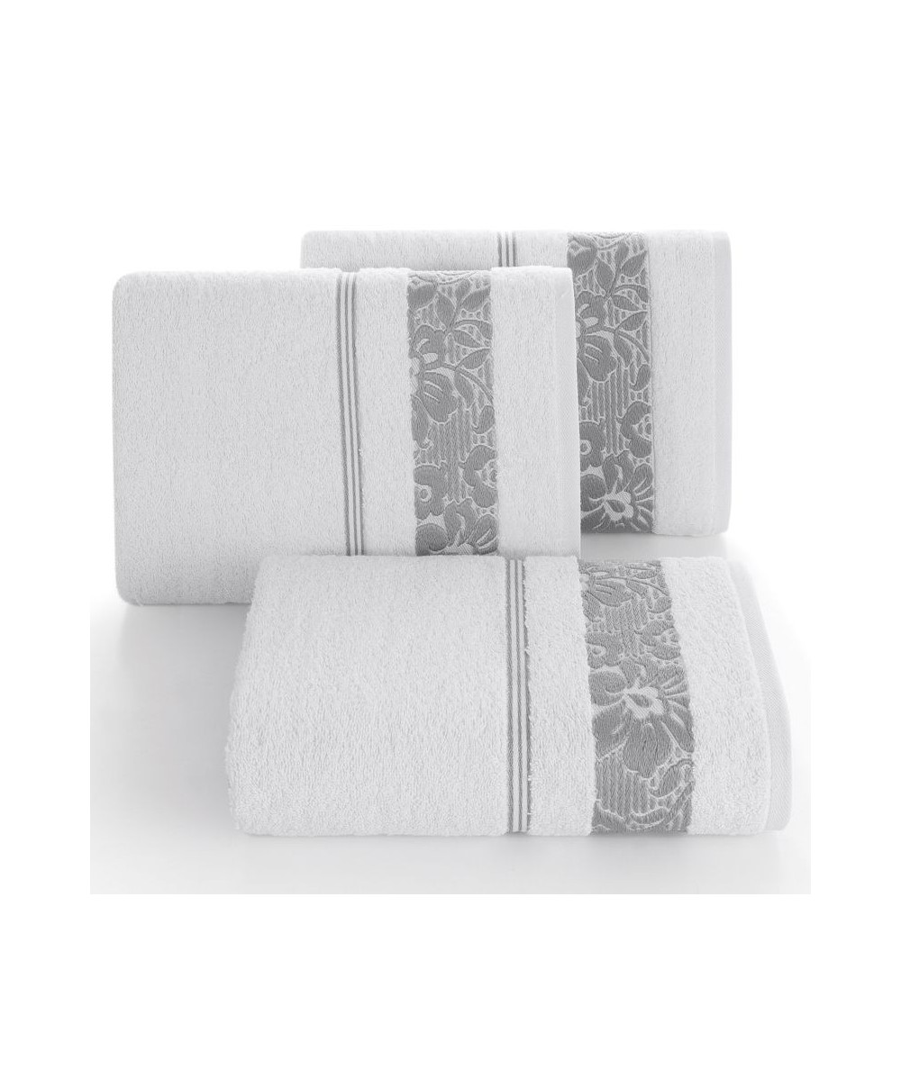 Ręcznik bawełna Sylwia 70x140 biały