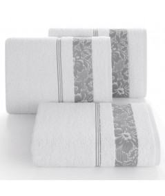 Ręcznik bawełna Sylwia 70x140 biały