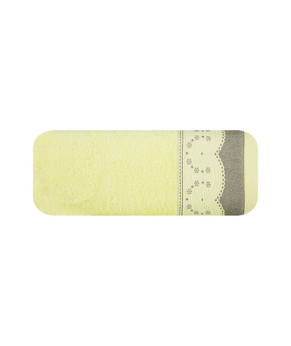 Ręcznik bawełna Tina 50x90 jasnożółty