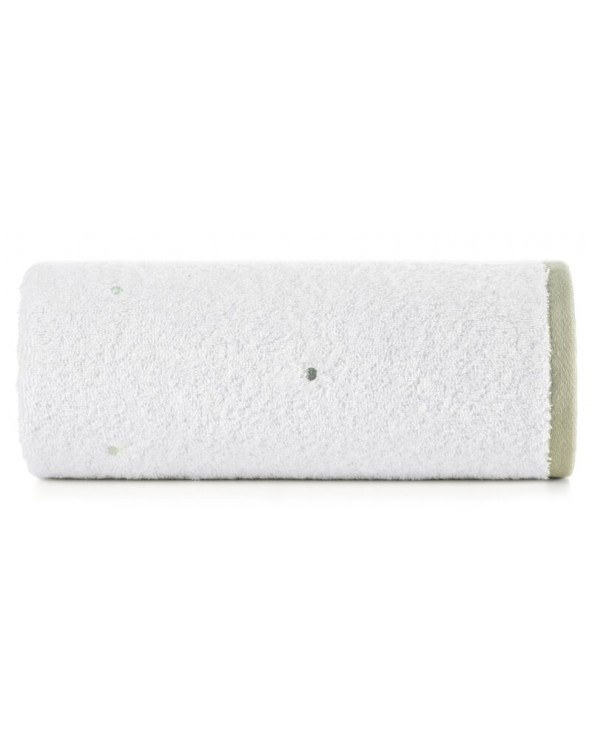 Ręcznik bawełna 70x140 Baby 60 biały/miętowy Eurofirany