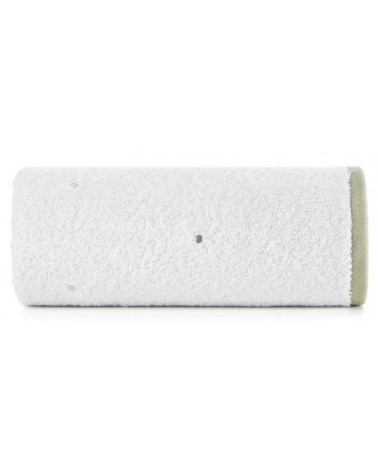 Ręcznik bawełna 70x140 Baby 60 biały/miętowy Eurofirany