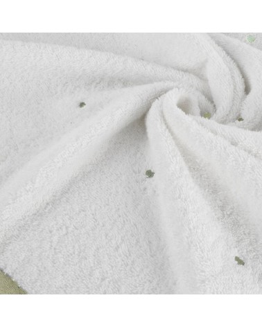 Ręcznik bawełna 70x140 Baby 60 biały/miętowy Eurofirany