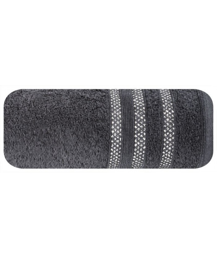 Ręcznik bawełna Judy 70x140 czarny