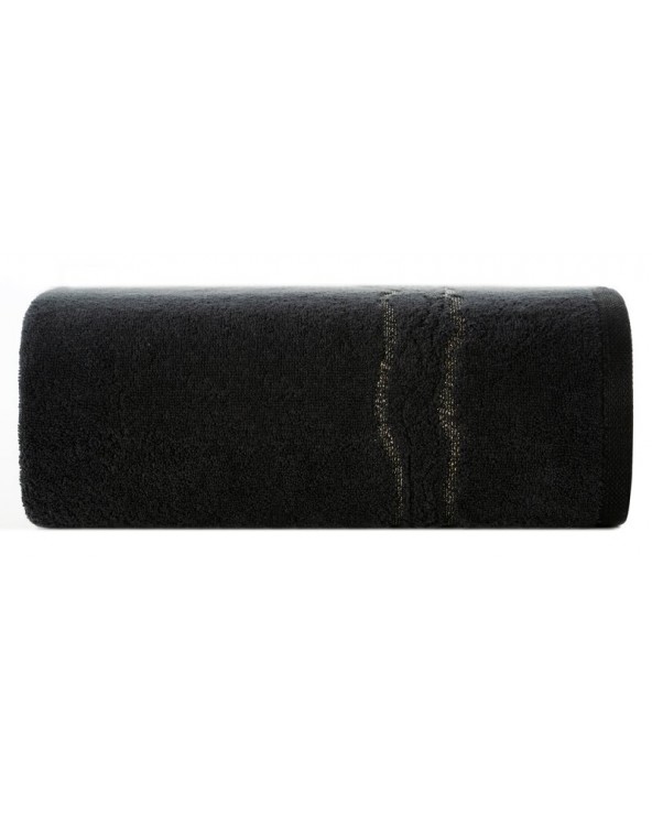 Ręcznik bawełna 70x140 Karin czarny Eurofirany
