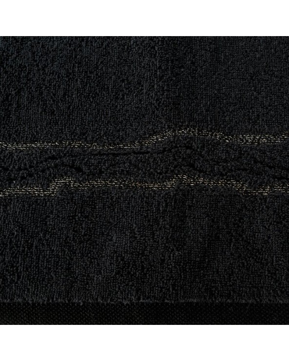 Ręcznik bawełna 70x140 Karin czarny Eurofirany