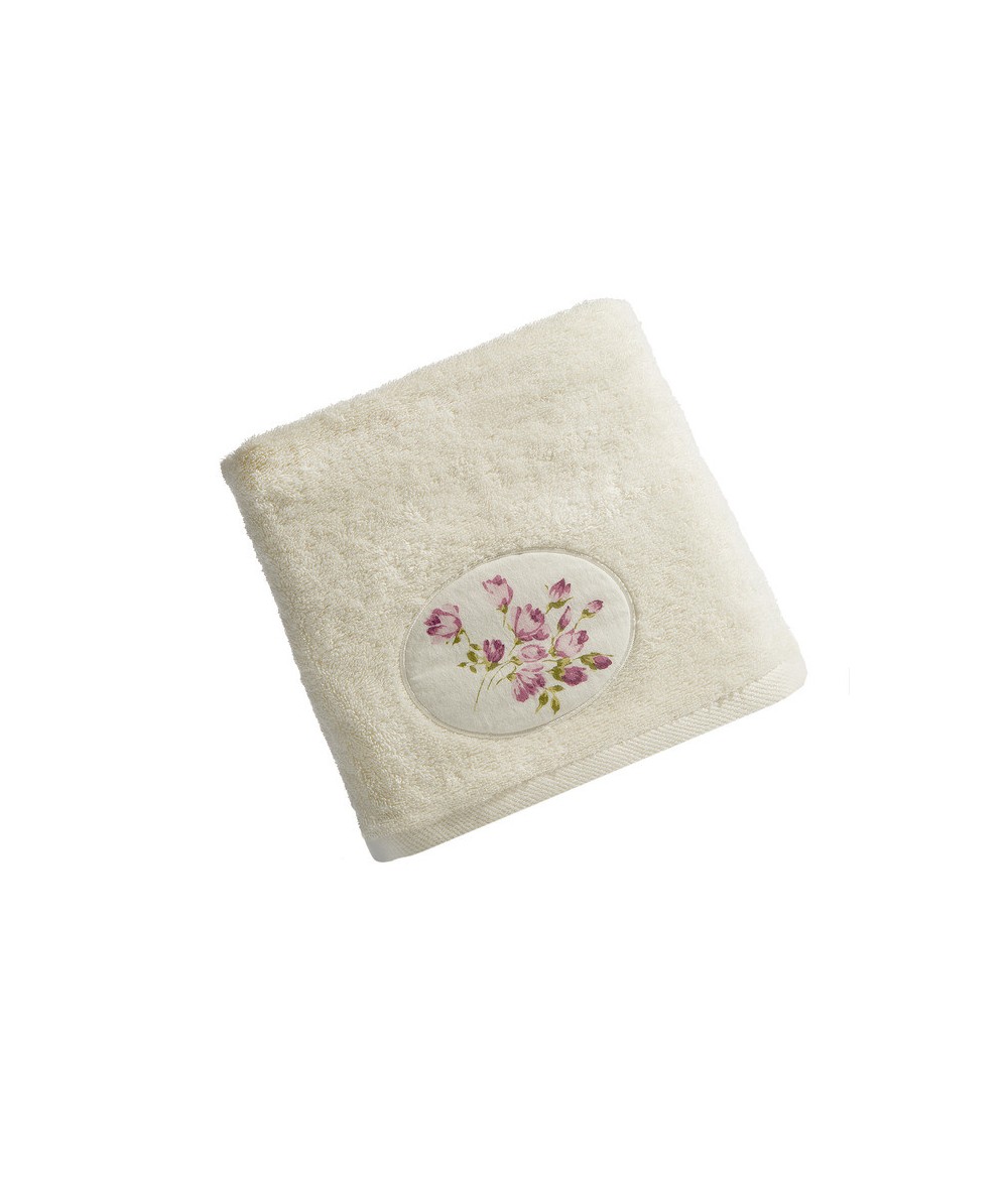 Ręcznik bawełna Garden II 70x140 kremowy