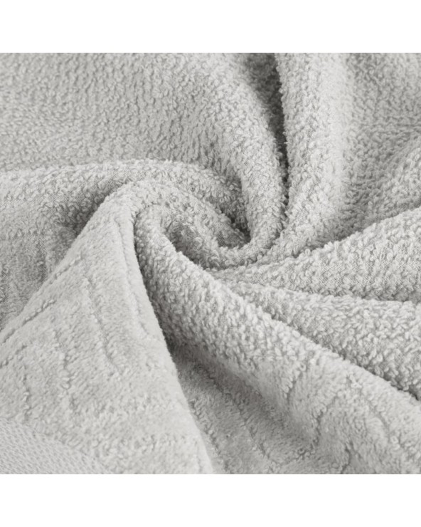 Ręcznik bawełna 70x140 Loren srebrny Eurofirany