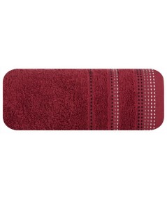 Ręcznik bawełna Pola 30x50 bordowy
