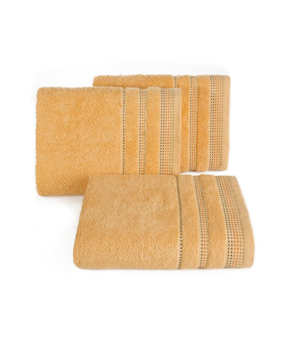 Ręcznik bawełna Pola 30x50 morelowy