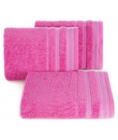 Ręcznik bawełna Pola 30x50 amarantowy