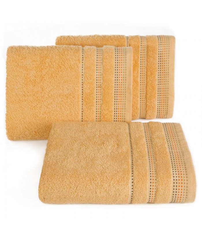 Ręcznik bawełna Pola 70x140 morelowy