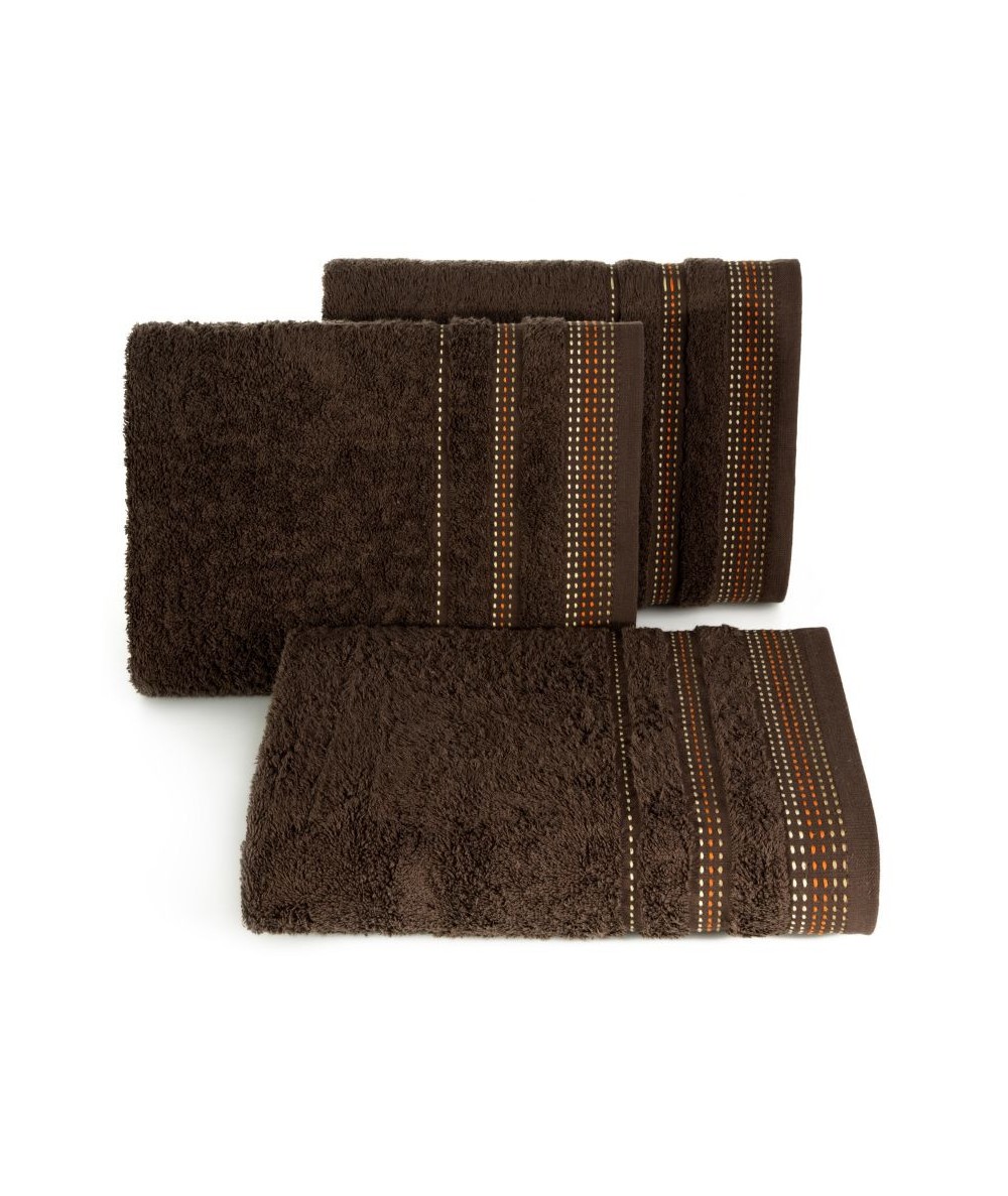 Ręcznik bawełna Pola 30x50 brązowy